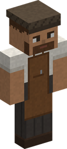 A craftsman in a leather apron
