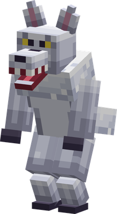 A Cloud Wolf, snow coat